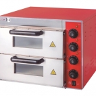 Печи для пиццы ZH-2M. Премиум Электрическая печь для пиццы предназначается для оснащения пиццерий. 2 рабочих камеры имеют независимое управление и оснащаются смотровыми окошками. Высокая производительность достигается за счет мощных нагревательных элемент