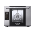 Печь конвекционная UNOX XEFT-04HS-ELDV серии BakerLux Shop.Pro. 220 В Количество уровней	4 Расстояние между уровнями	75 мм Тип и размер гастроемкостей и противней	уменьшенный, 460x330 мм Управление	электронное Температурный режим	от 30 до 260 °С Пароувлаж